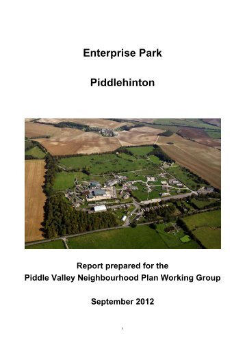 Enterprise Park Piddlehinton - Piddle Valley Community Website