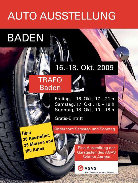 AUTO AUSSTELLUNG BADEN - Regionalwerke AG Baden