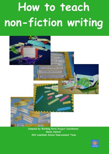 How to teach non-fiction wiritng - Fronter