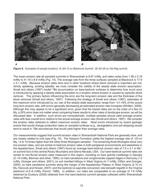 Geology of the Shenandoah National Park Region - Csmres Jmu ...