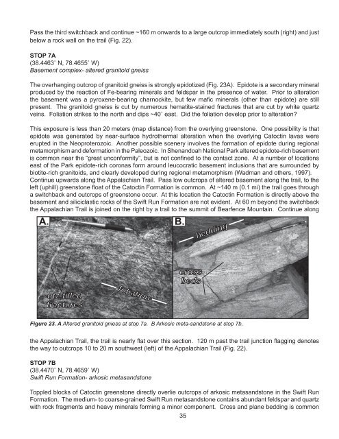 Geology of the Shenandoah National Park Region - Csmres Jmu ...