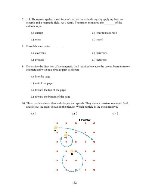 Teaching Modern Physics - QuarkNet - Fermilab