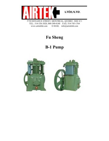 Fu Sheng B-1 Pump - Airtek