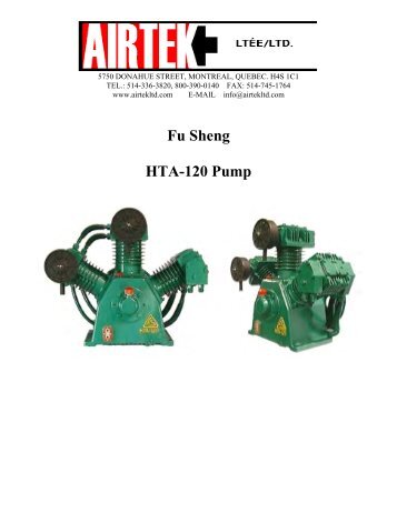 Fu Sheng HTA-120 Pump - Airtek