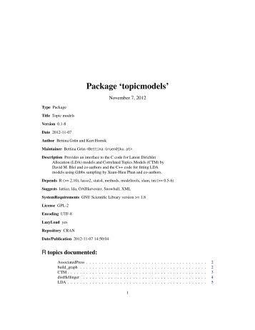 Package 'topicmodels' - CRAN