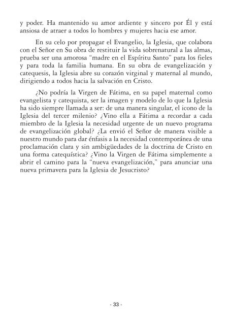 El Mensaje de Nuestra Señora de Fátima - Knights of Columbus ...