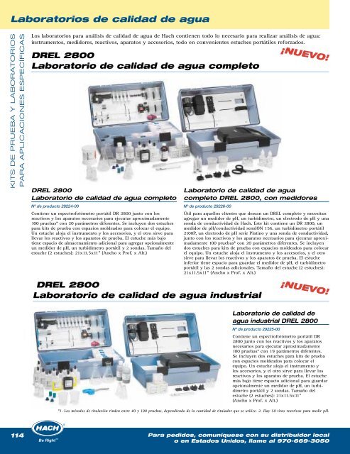 Kits de Prueba y Laboratorios para Aplicaciones EspecÃ­ficas