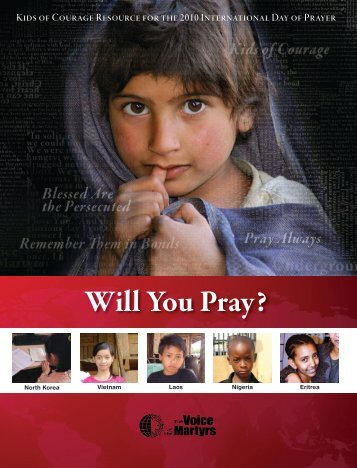 Will You Pray? - Voice of the Martyrs