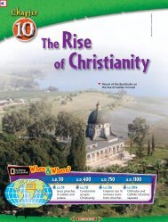 Chapter 10: The Rise of Christianity