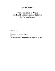From Persecution to Prison: The Health Consequences of Detention ...