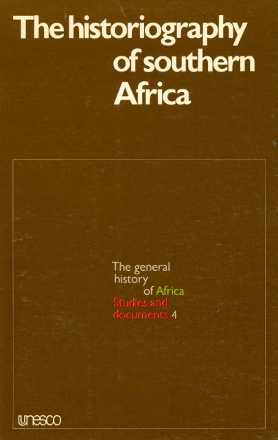 Volume II: África Antiga - unesdoc - Unesco