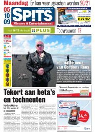 Tekort aan beta's en techneuten - Spits