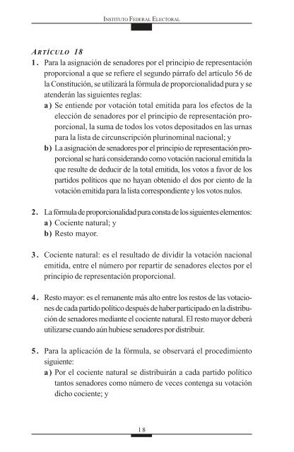 Código Federal de Instituciones y Procedimientos Electorales