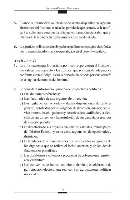 Código Federal de Instituciones y Procedimientos Electorales