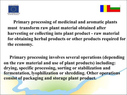 course technologies for growing medicinal and aromatic plants