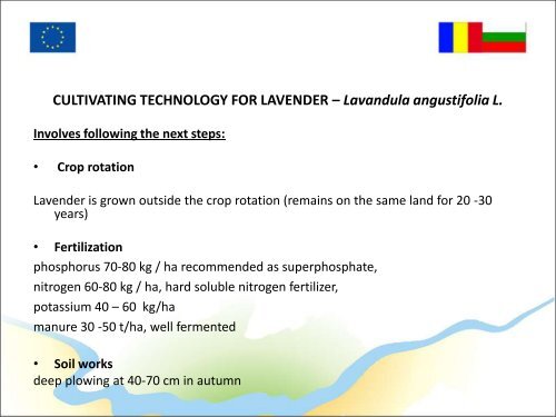 course technologies for growing medicinal and aromatic plants