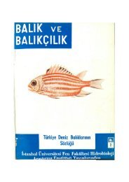 BALIK VE BALIKÇILIK