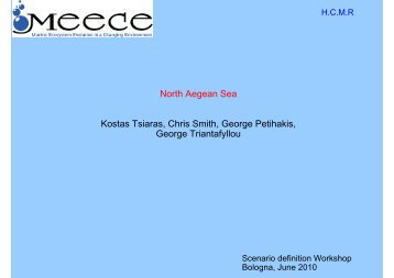 North Aegean Sea Kostas Tsiaras, Chris Smith, George ... - meece
