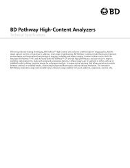 Technical Specifications: BD Pathway High ... - BD Biosciences
