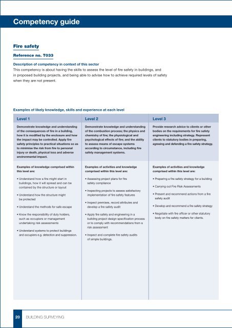 Competency guide