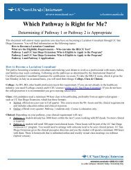 Which Pathway is Right for Me? - UC San Diego Extension