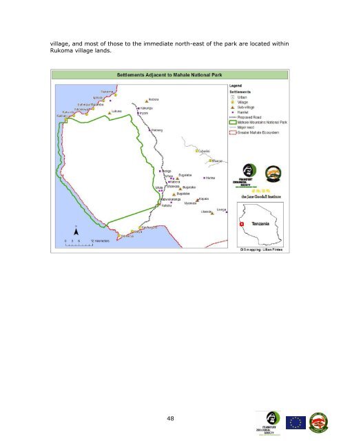 Mahale Mountains National Park | Summary of Resource Base