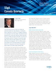 SSgA Canada Quarterly -  Q2 2012 - State Street Global Advisors