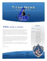 Titan News - Coal Ridge High School