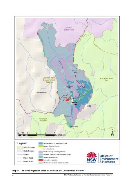 The Vertebrate Fauna of Jenolan Karst Conservation Reserve: Final