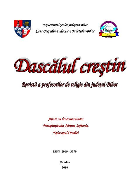 Numarul 1 Dascalul Crestin - Profesor de religie