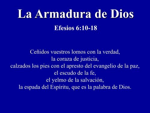 1.- La carne 2.- El mundo 3.- SatanÃ¡s - Iglesia Bautista "Nueva ...