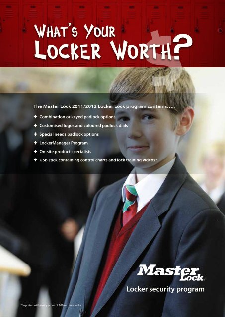 Locker Lock Catalogue - Mayo Hardware