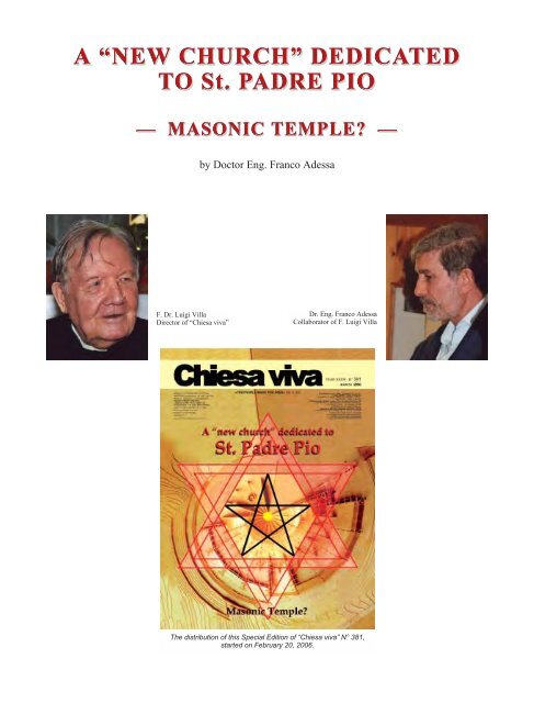 Satanic Temple to P. Pio - Chiesa viva