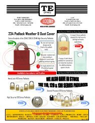 234 Padlock Weather & Dust Cover - TE (PNG)