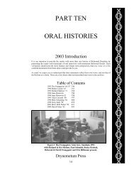 part ten oral histories - Student Organizations - Carleton College