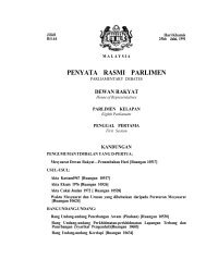 PENYATA RASMI PARLIMEN - Parlimen Malaysia