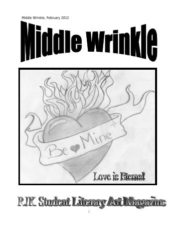 Middle Wrinkle, February 2012 - Monticello Central Schools