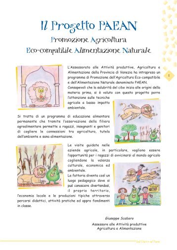 imp. "Dal chicco al pane" - settore agricoltura - Provincia di Venezia