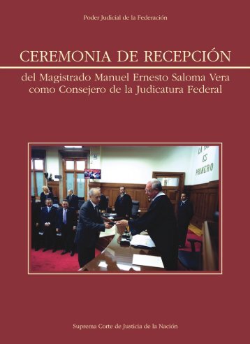 Ceremonia del Consejero Saloma Vera - Suprema Corte de Justicia ...