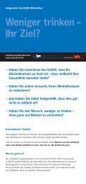 Infoflyer Kontrolliertes Trinken (PDF, 676 kB) - Integrierte Psychiatrie ...