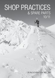 2012-2013 Shop Practice Manual - Salomon Certification