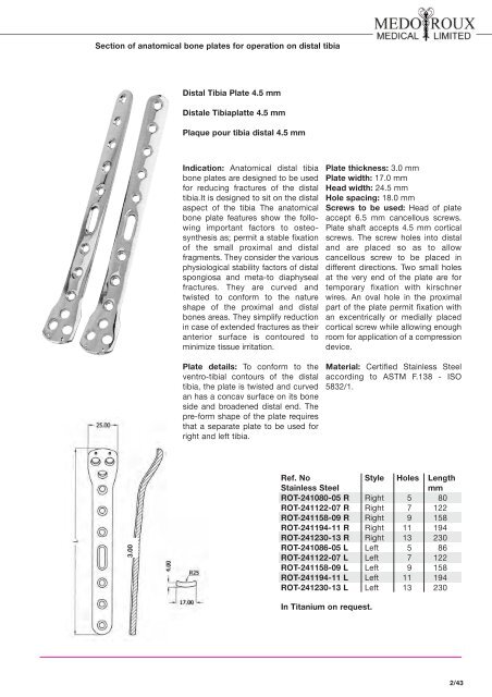 Orthopedic