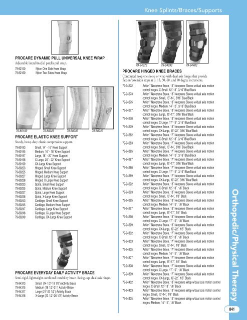 Orthopedic/Physical Therapy