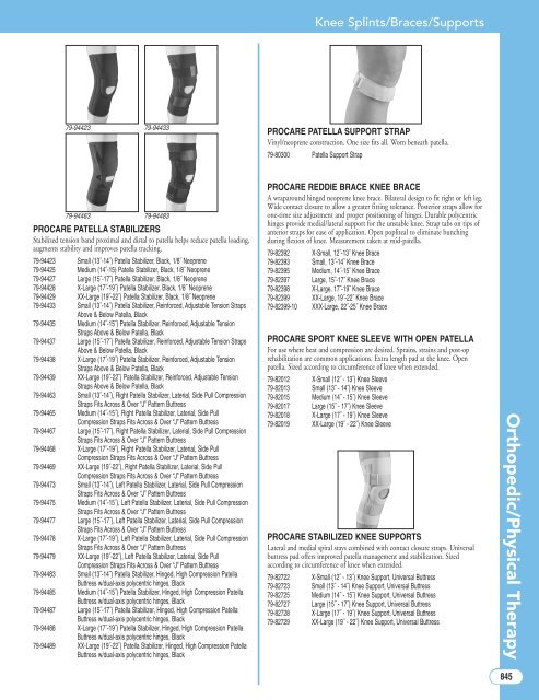 Orthopedic/Physical Therapy