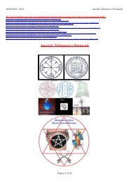 Amuleti Talismani e Pentacoli