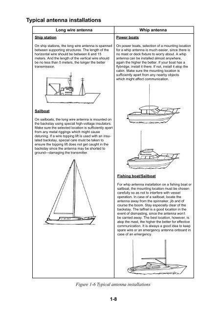 FS1503 Installation Manual E (1855 KB) - Furuno USA