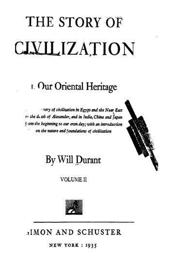 Durant Story of Civilization Vol-2.pdf - friendsofsabbath.org