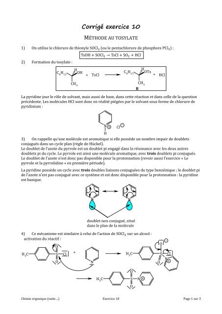 Corrigé - Chimie - PCSI