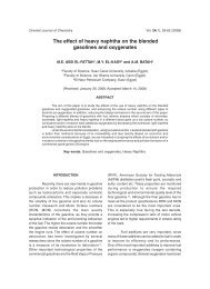 View PDF - Oriental Journal Of Chemistry