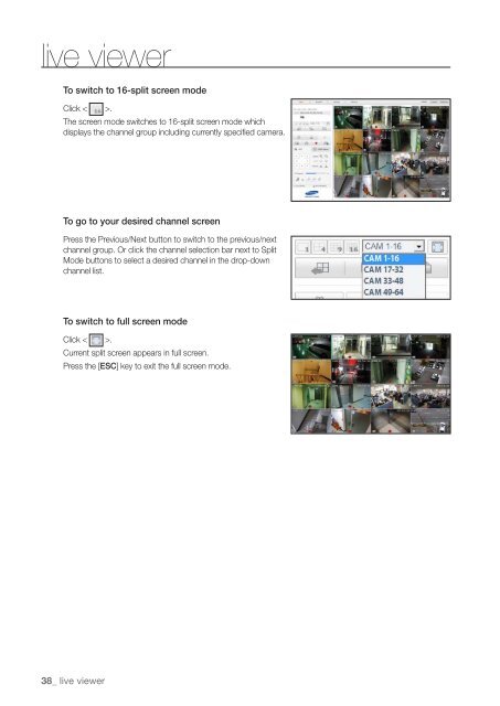 Samsung SRN-1000 Network Video Recorder User Manual - Use-IP